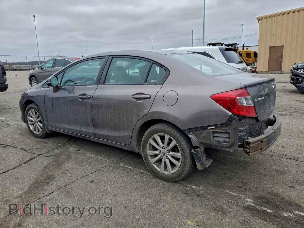 2012 HONDA CIVIC - VIN: 19XFB2F81CE383617 - Фото 2