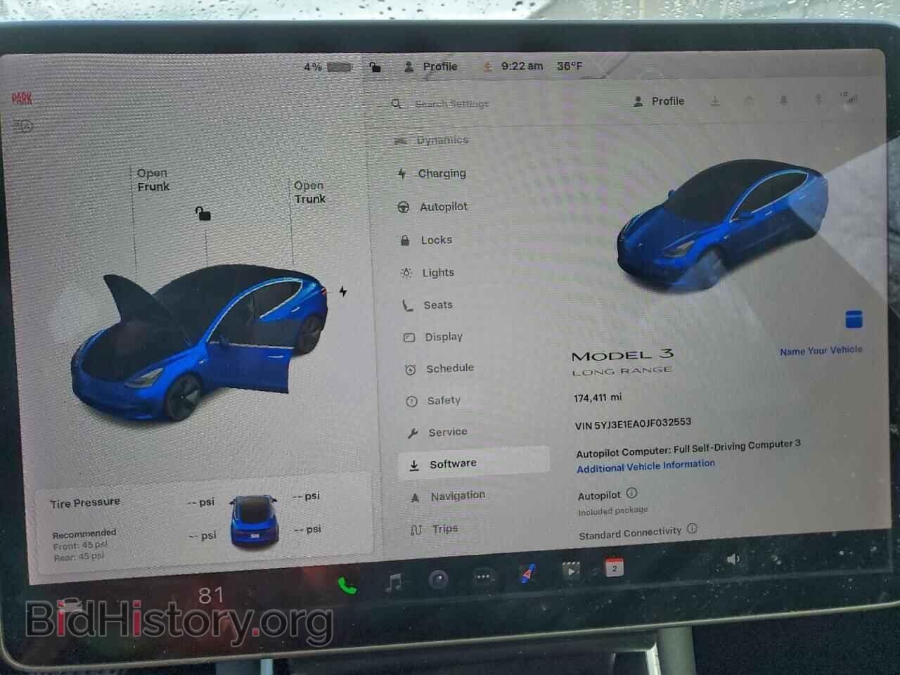 2018 TESLA MODEL 3 - VIN: 5YJ3E1EA0JF032553 - Photo 9