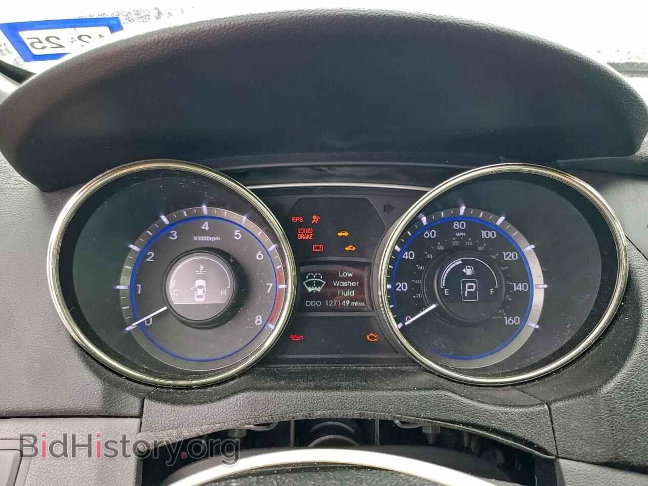 2012 HYUNDAI SONATA - VIN: 5NPEC4AB7CH456069 - Фото 9
