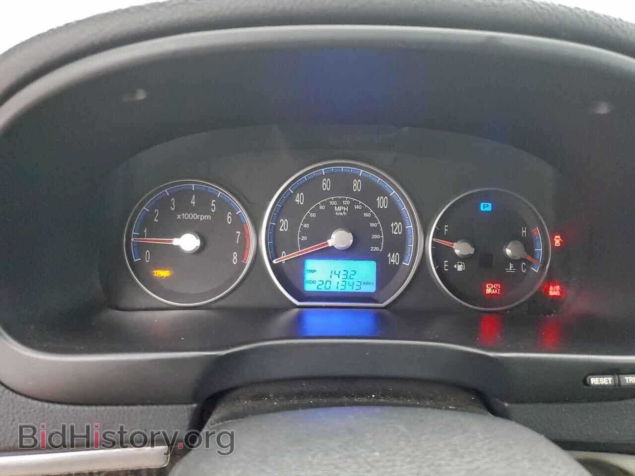 2009 HYUNDAI SANTA FE - VIN: 5NMSG73D49H247630 - Фото 9