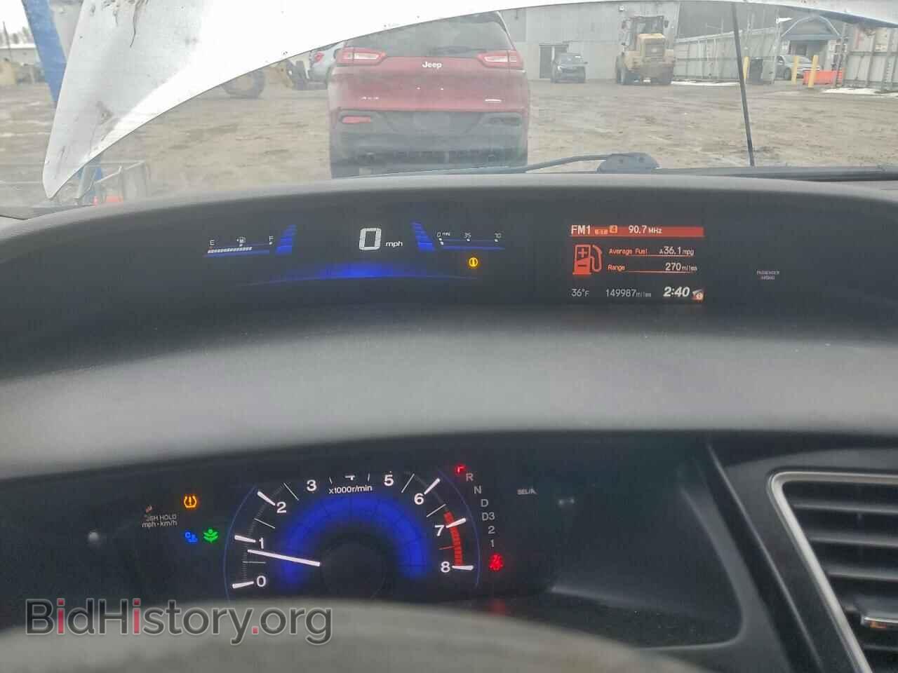 2013 HONDA CIVIC - VIN: 19XFB2F8XDE091238 - Фото 9