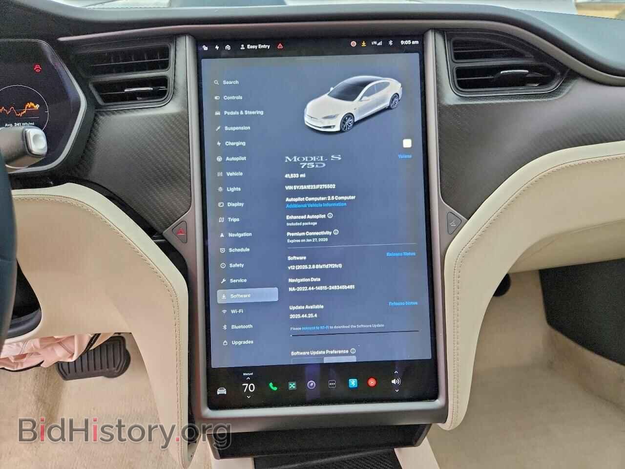 2018 TESLA MODEL S - VIN: 5YJSA1E23JF275502 - Фото 9