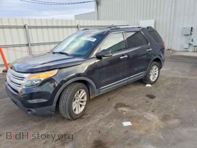 2013 Ford EXPLORER XLT, black — VIN 1FM5K8D84DGA77560, Copart