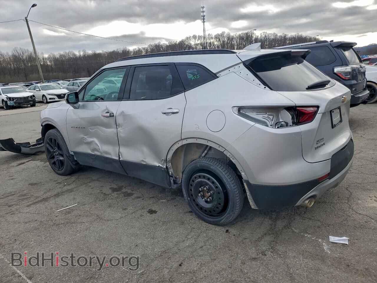 2021 CHEVROLET BLAZER - VIN: 3GNKBCRS4MS552762 - Фото 2