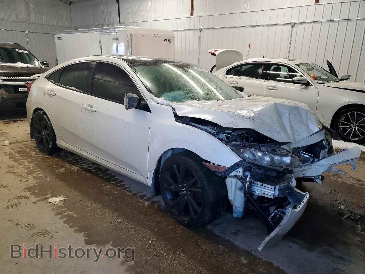 2019 HONDA CIVIC - VIN: 2HGFC1E55KH706683 - Фото 4