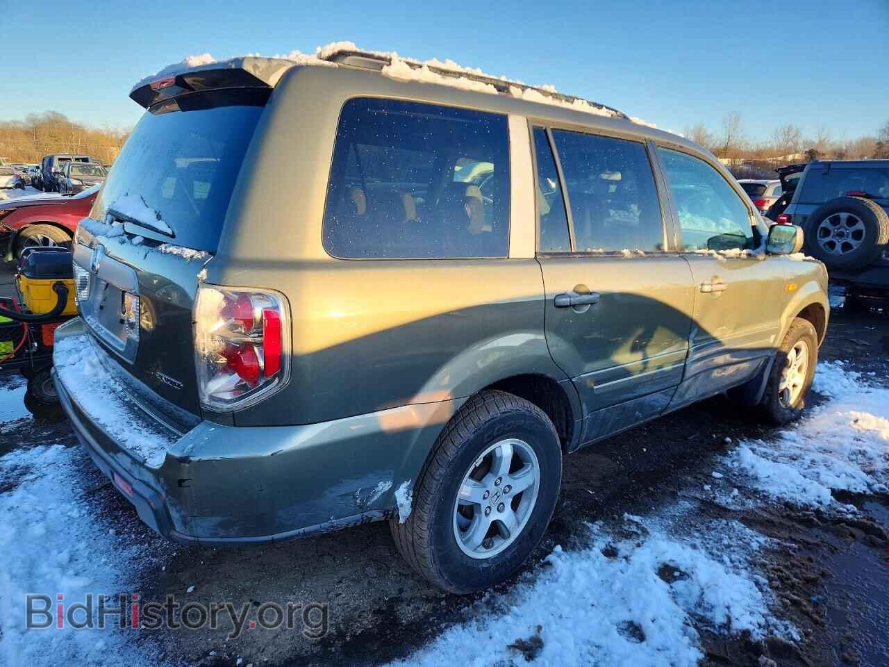 2007 HONDA PILOT - VIN: 2HKYF18447H511657 - Фото 4