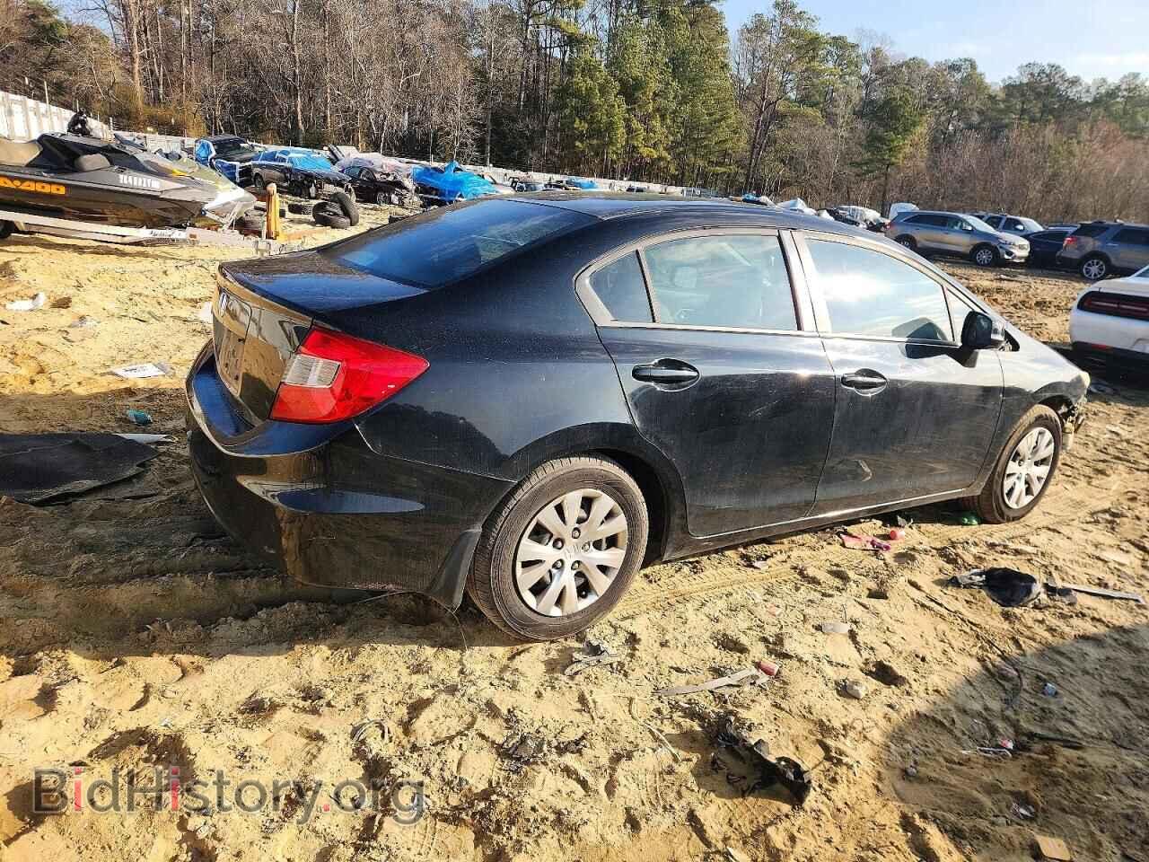 2012 HONDA CIVIC - VIN: 19XFB2F55CE358144 - Фото 3