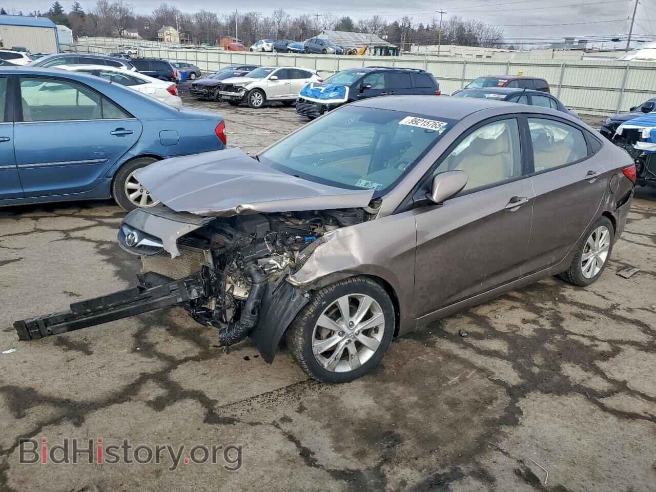 Фотография KMHCU4AE0CU145793 - HYUNDAI ACCENT 2012