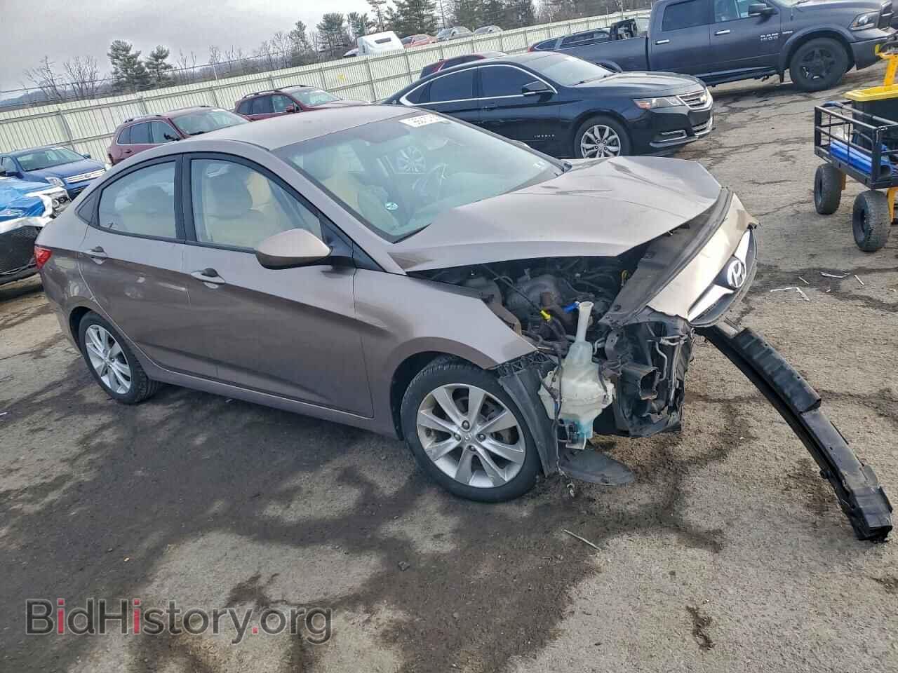 2012 HYUNDAI ACCENT - VIN: KMHCU4AE0CU145793 - Фото 4