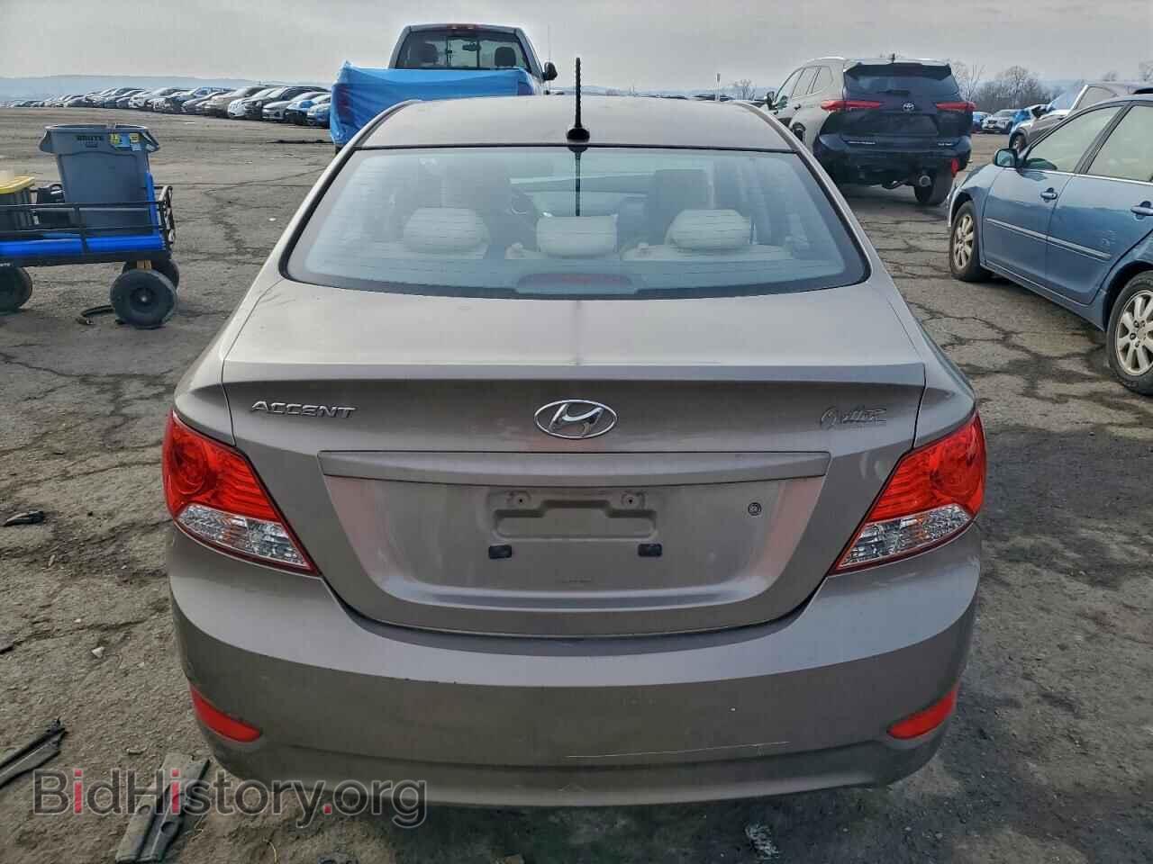 2012 HYUNDAI ACCENT - VIN: KMHCU4AE0CU145793 - Фото 6