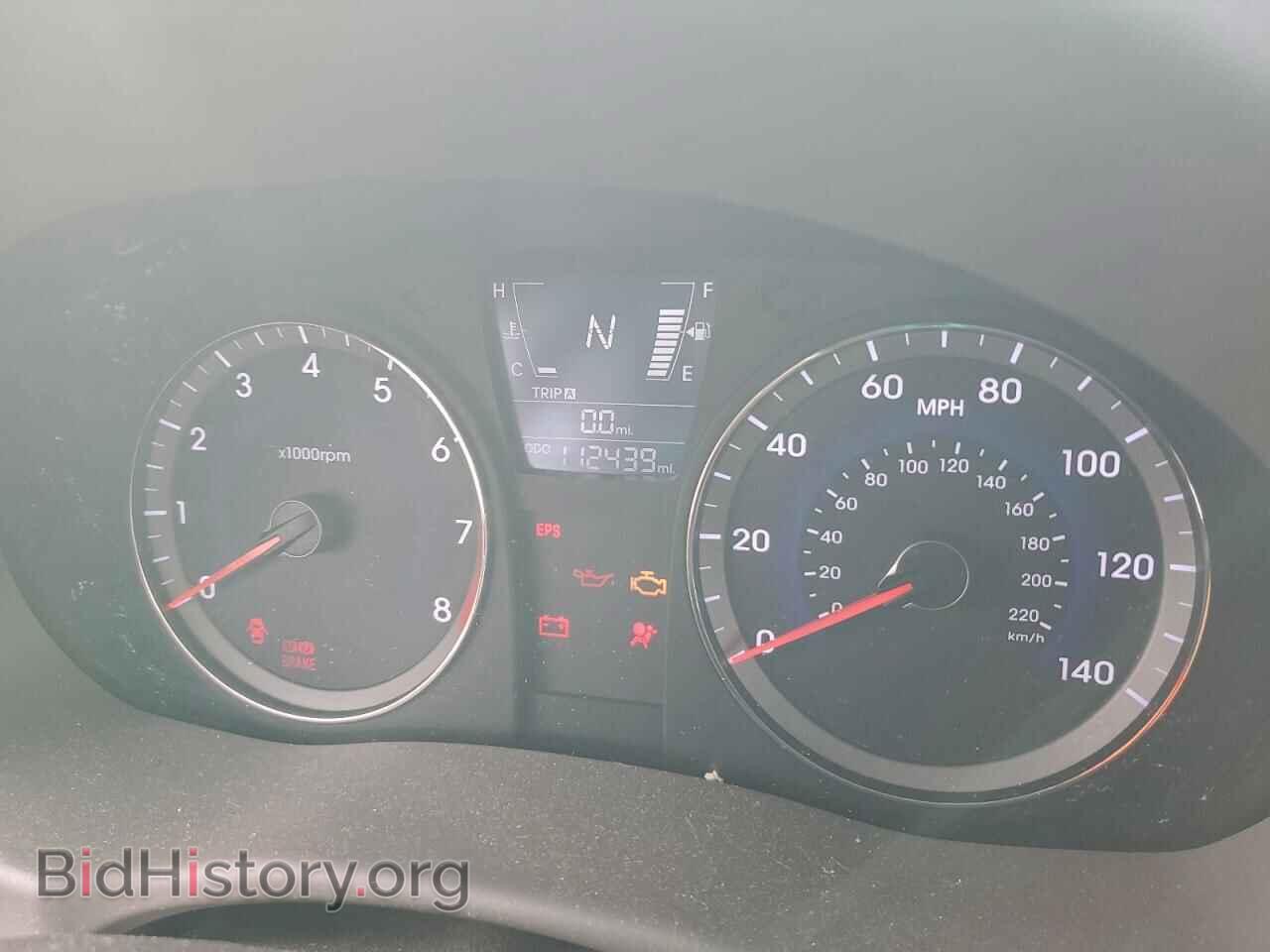 2012 HYUNDAI ACCENT - VIN: KMHCU4AE0CU145793 - Фото 9
