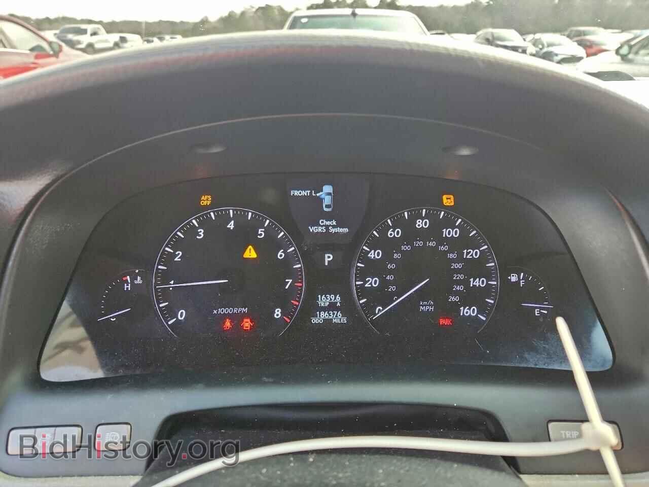 2008 LEXUS LS460 - VIN: JTHGL46F585028754 - Фото 9