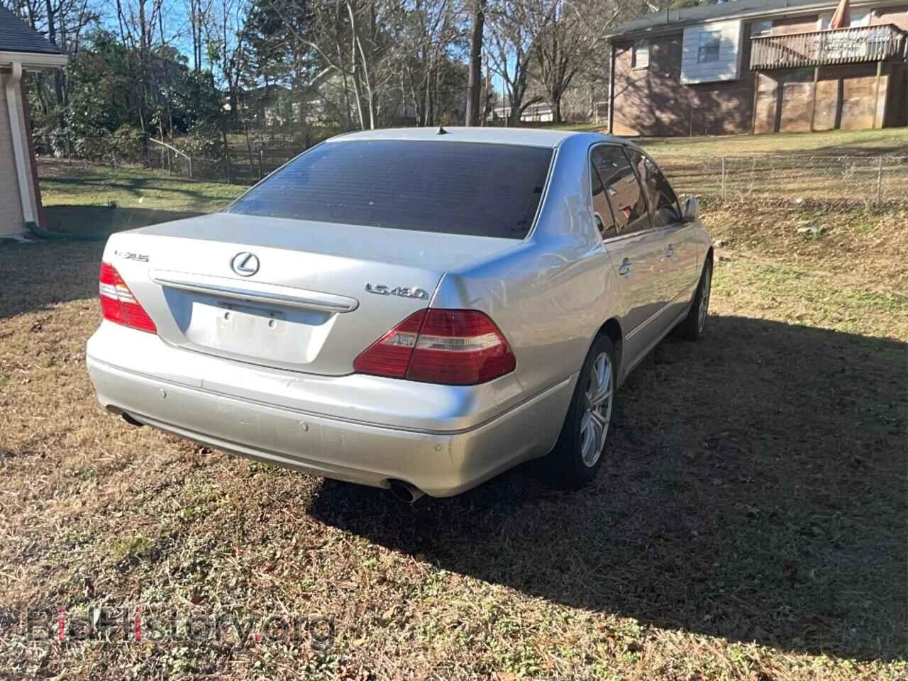 2005 LEXUS LS430 - VIN: JTHBN36F650175592 - Photo 4