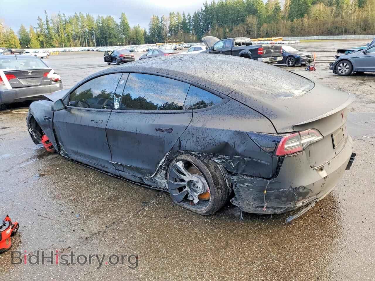 2022 TESLA MODEL 3 - VIN: 5YJ3E1EC7NF182005 - Photo 2