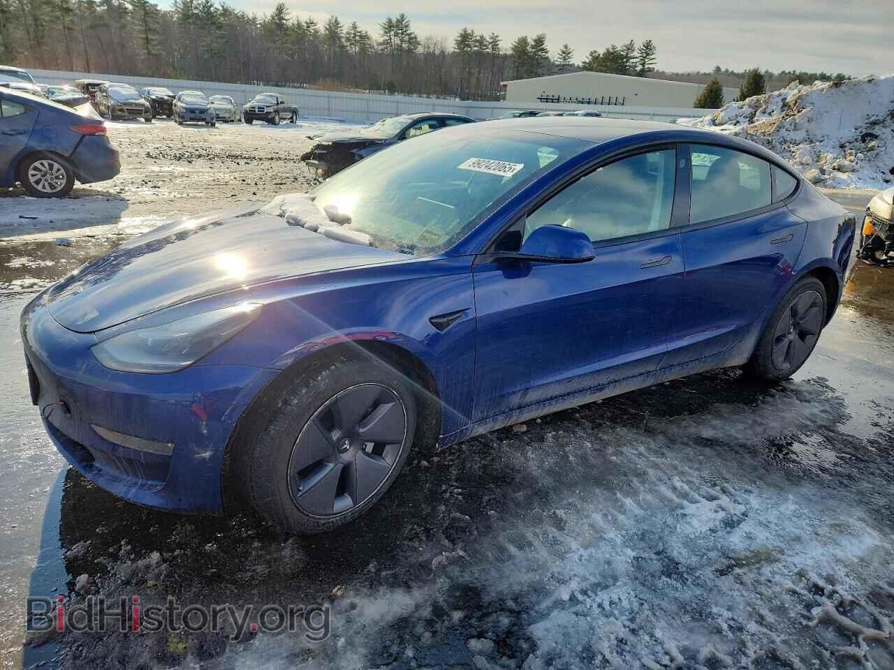 Photo 5YJ3E1EB1MF060231 - TESLA MODEL 3 2021