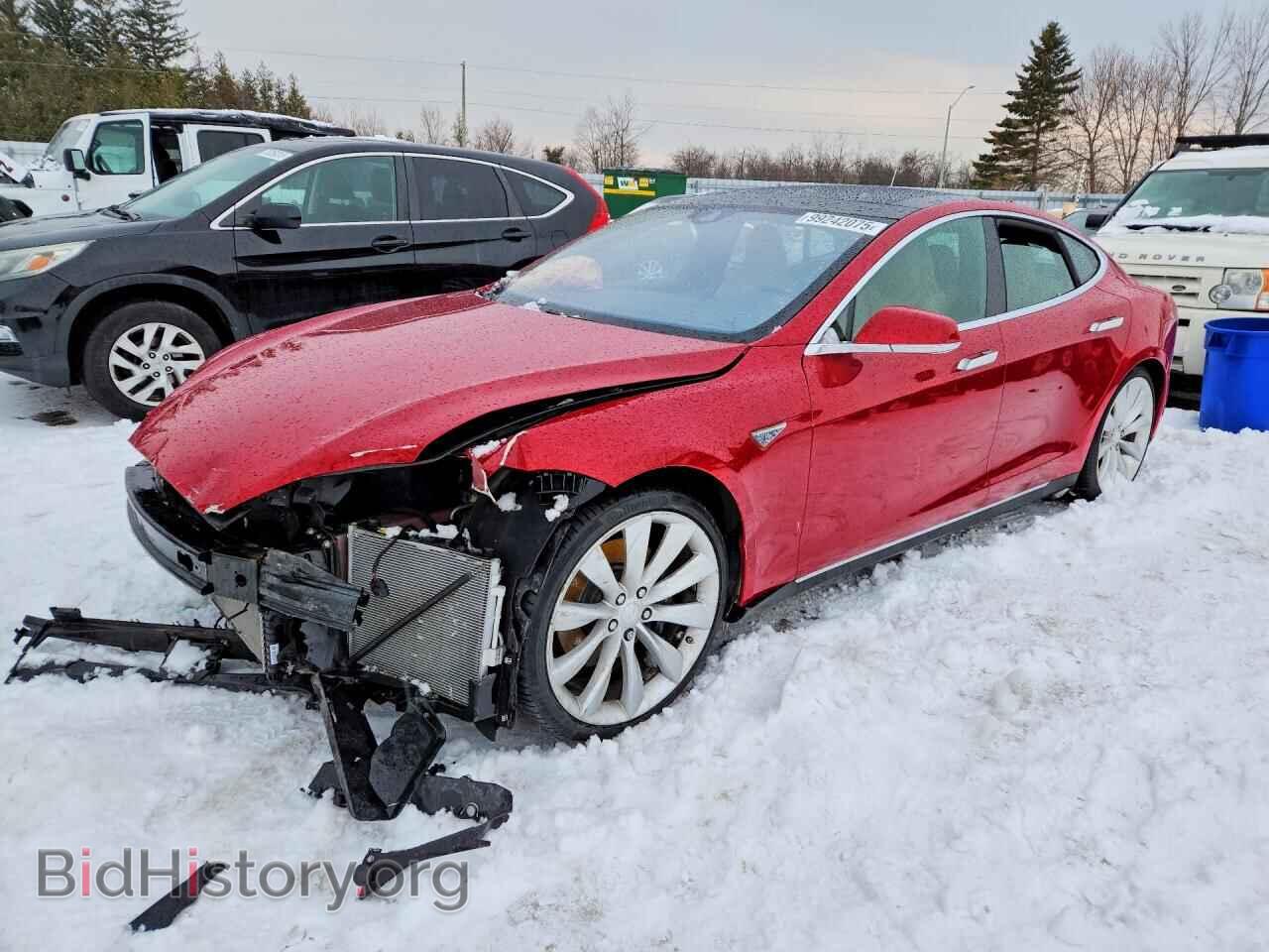 Photo 5YJSA1E28FF111914 - TESLA MODEL S 2015