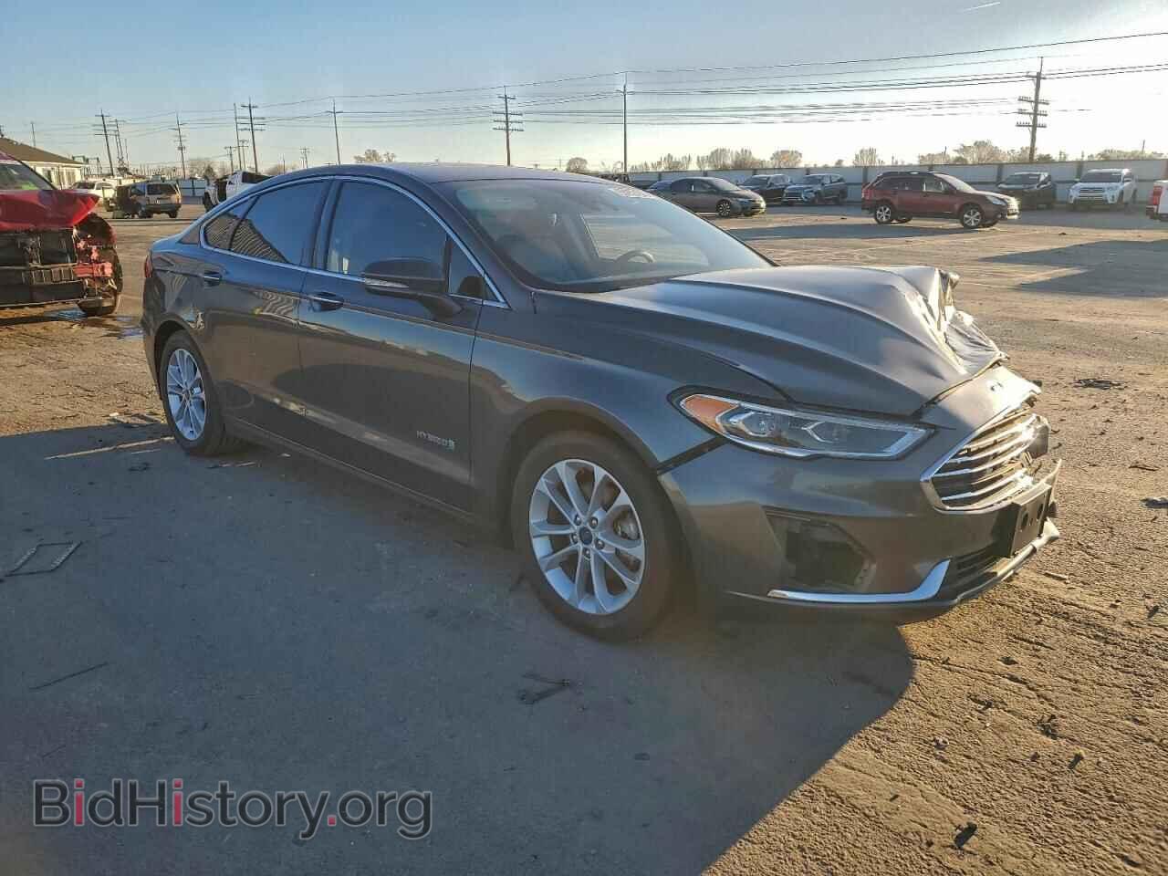 2019 FORD FUSION - VIN: 3FA6P0MU5KR256176 - Фото 4