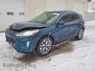 2020 Ford ESCAPE, синий — VIN 1FMCU0DZ3LUA39586, Copart