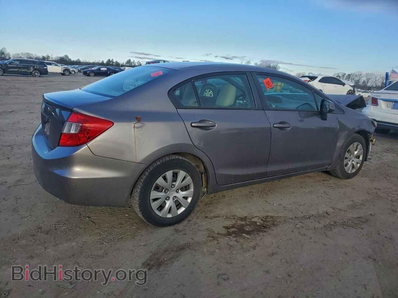 2012 HONDA CIVIC - VIN: 19XFB2F58CE078315 - Фото 3