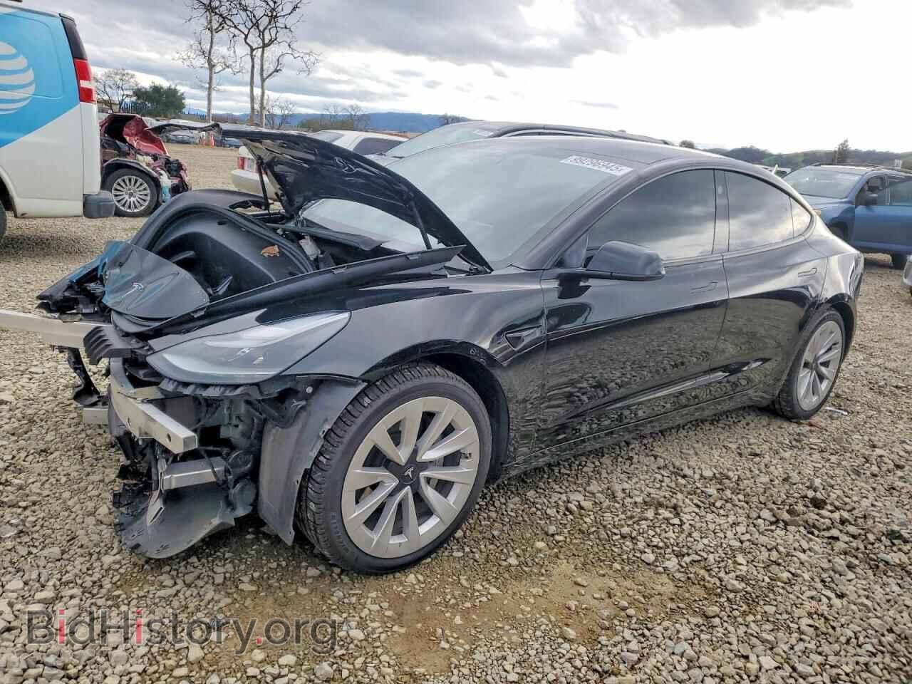 Photo 5YJ3E1EB8MF998825 - TESLA MODEL 3 2021