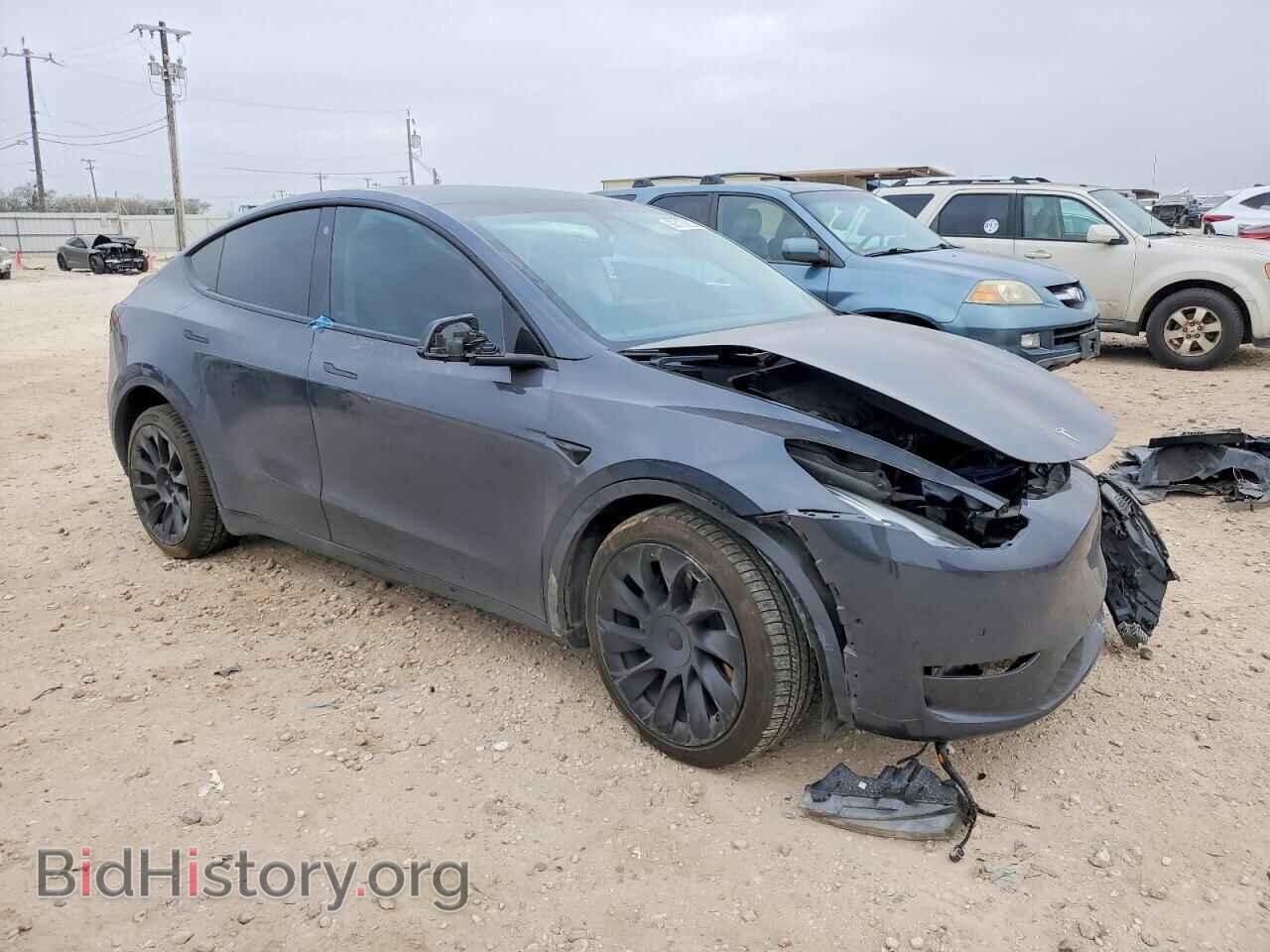 2021 TESLA MODEL Y - VIN: 5YJYGDEE1MF296762 - Photo 4