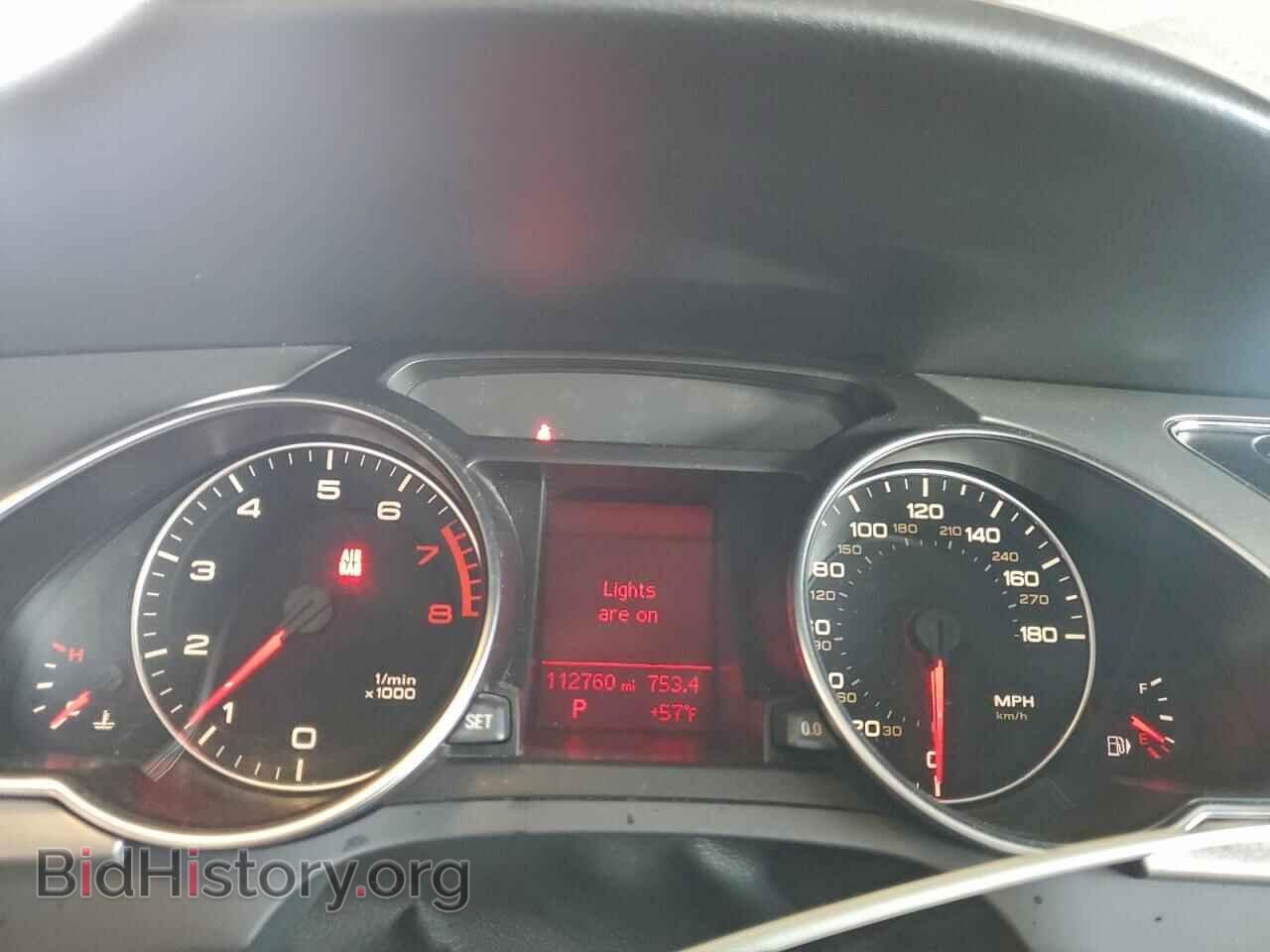 2010 AUDI A5 - VIN: WAUCFAFR4AA054613 - Фото 9