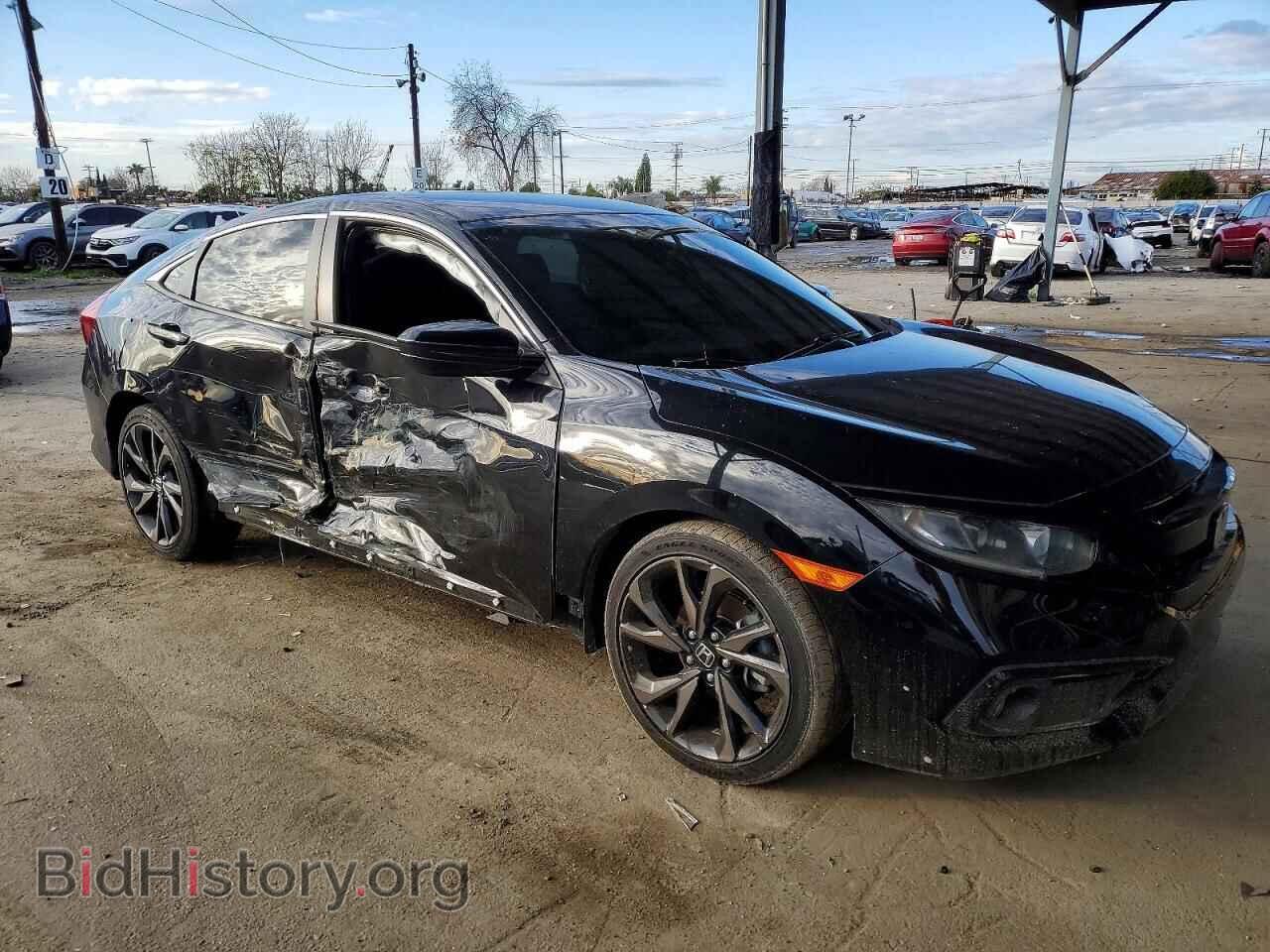 2020 HONDA CIVIC - VIN: 19XFC2F87LE201819 - Фото 4