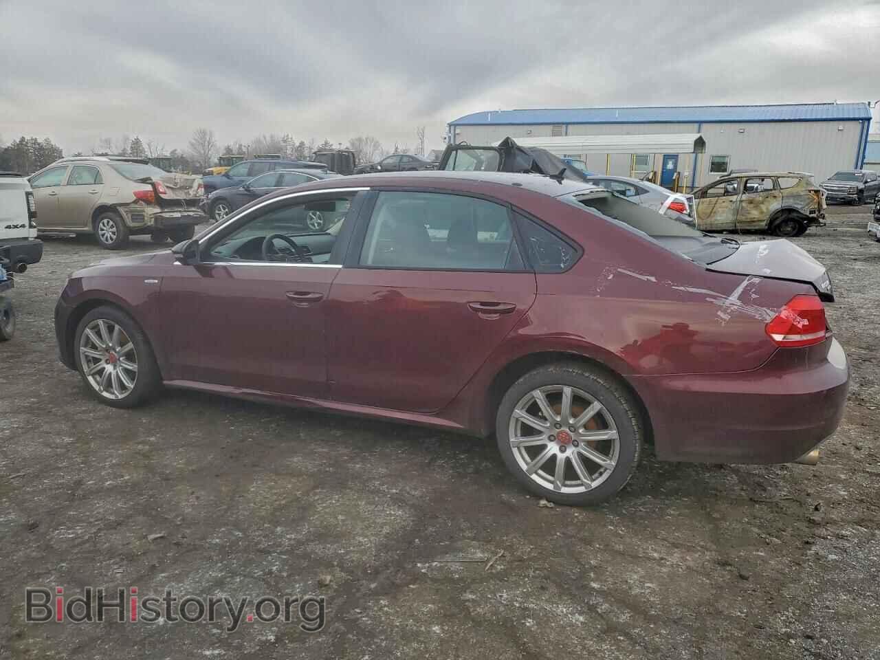 2012 VOLKSWAGEN PASSAT - VIN: 1VWAP7A38CC028470 - Фото 2
