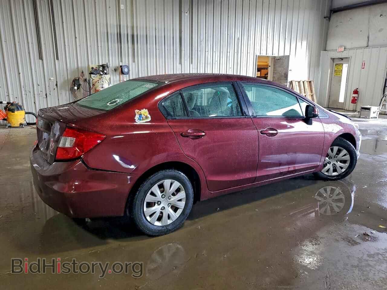 2012 HONDA CIVIC - VIN: 2HGFB2F55CH501292 - Фото 3