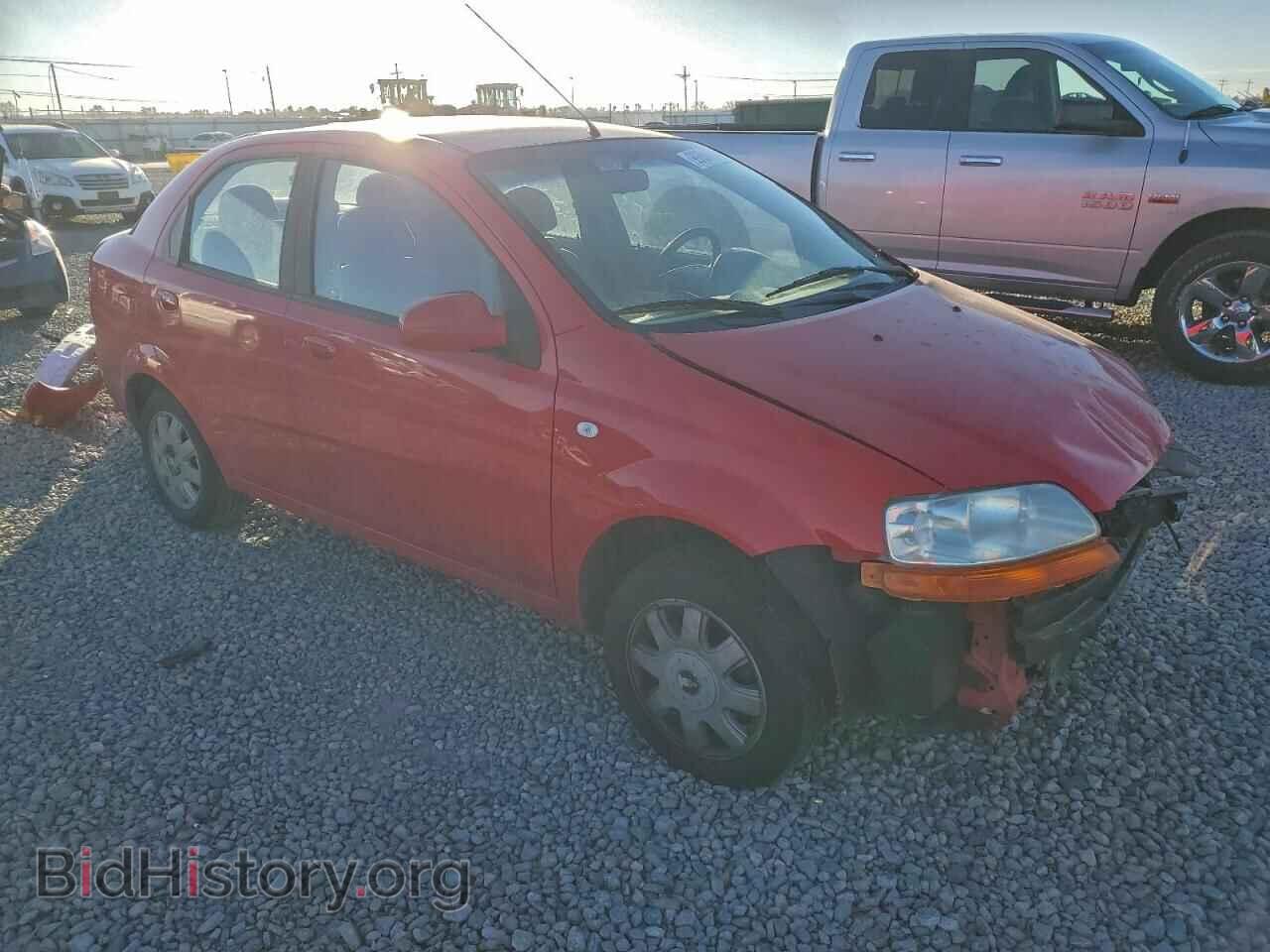 2005 CHEVROLET AVEO - VIN: KL1TD52645B482491 - Фото 4