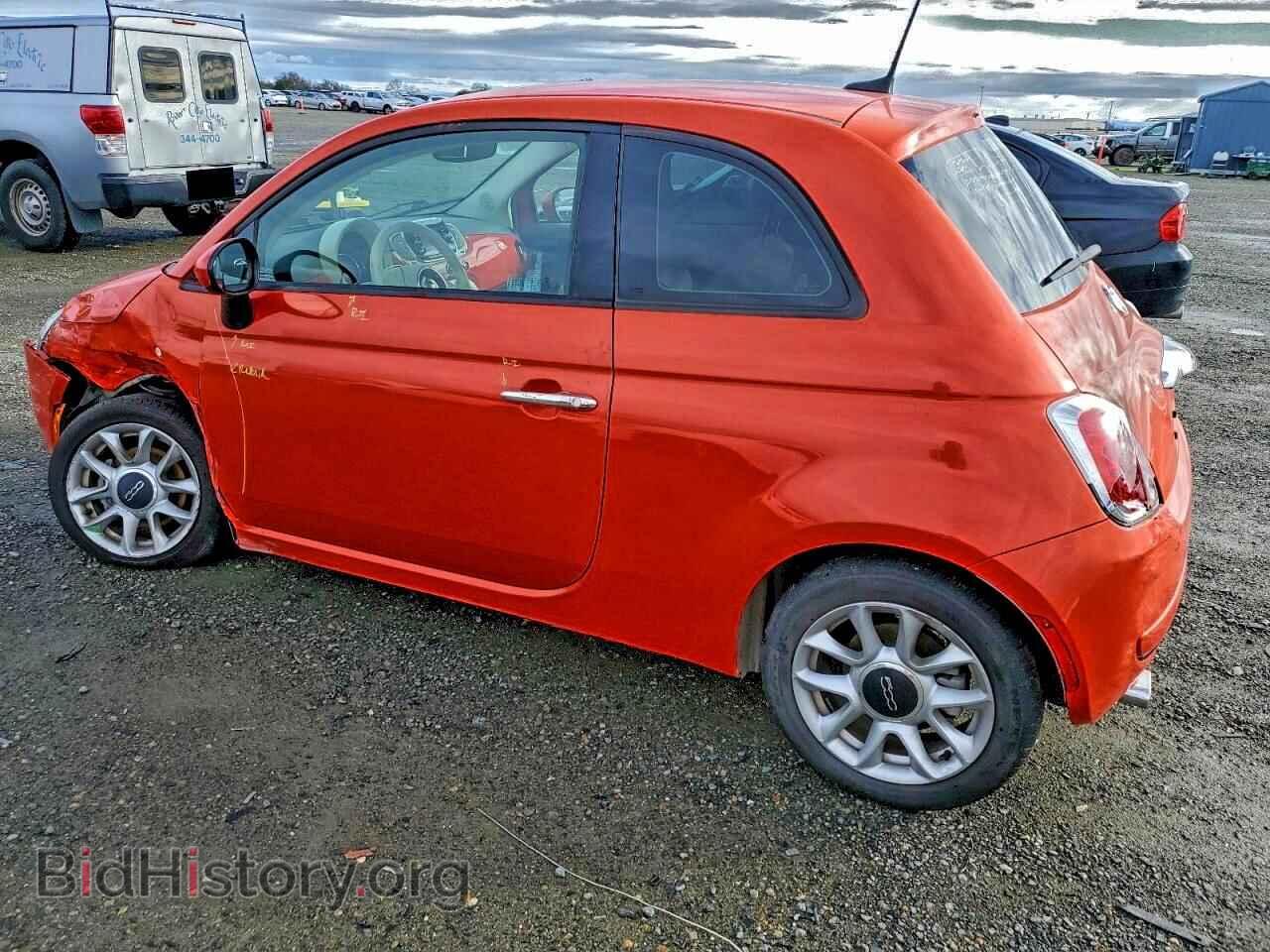 2017 FIAT 500 - VIN: 3C3CFFKR0HT547900 - Фото 2