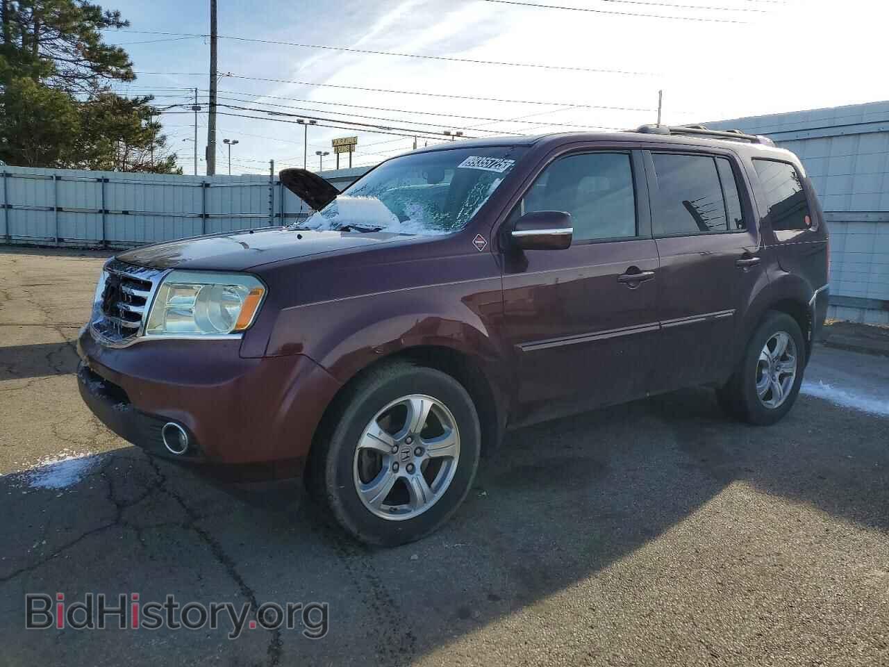 Photo 5FNYF3H69CB012438 - HONDA PILOT 2012