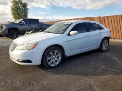 2012 Chrysler 200, white — VIN 1C3CCBBB6CN298712, Copart