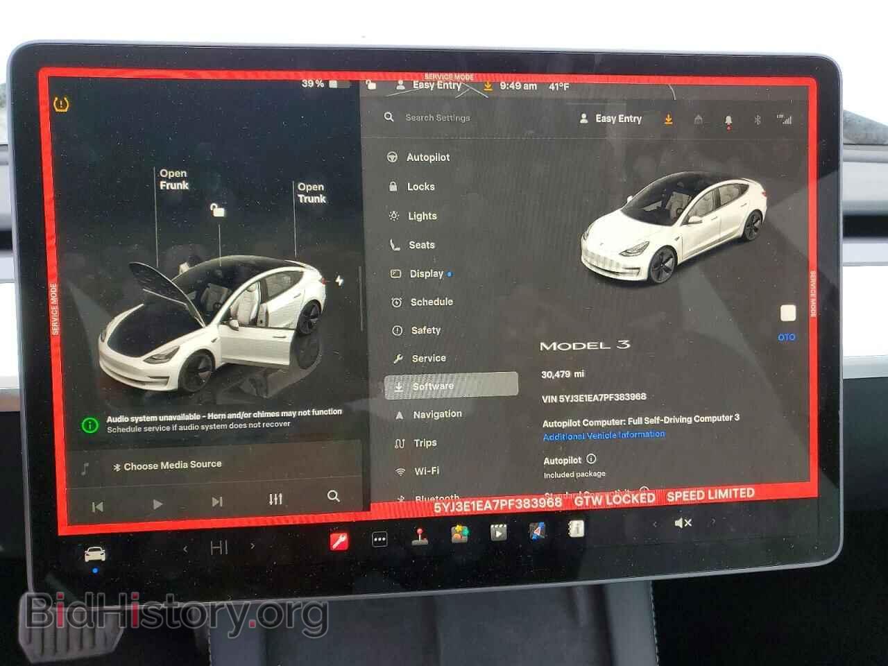 2023 TESLA MODEL 3 - VIN: 5YJ3E1EA7PF383968 - Фото 9