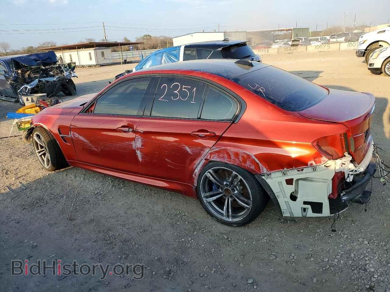 2016 BMW M3 - VIN: WBS8M9C5XG5D31390 - Фото 2