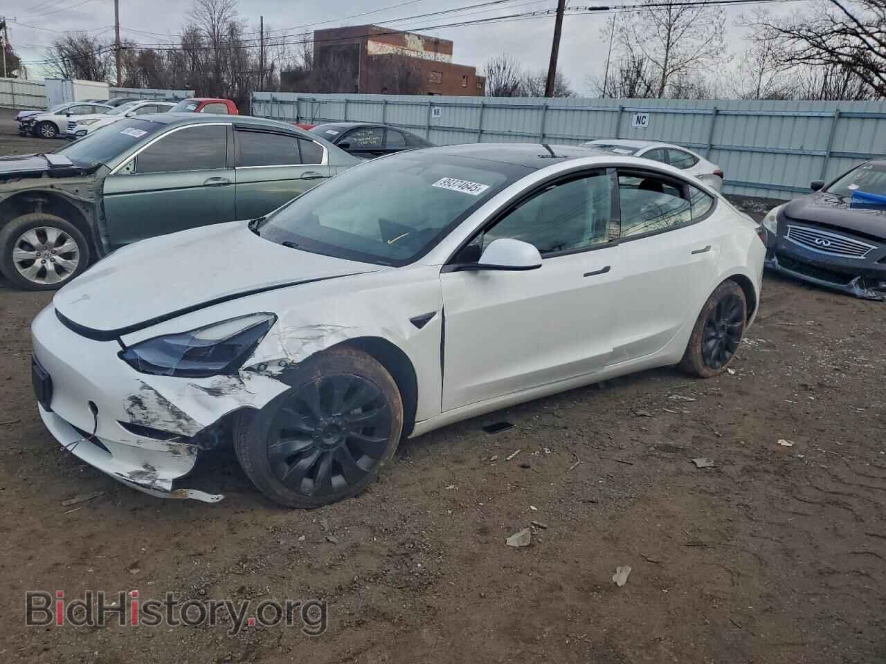 Photo 5YJ3E1EB2MF059489 - TESLA MODEL 3 2021