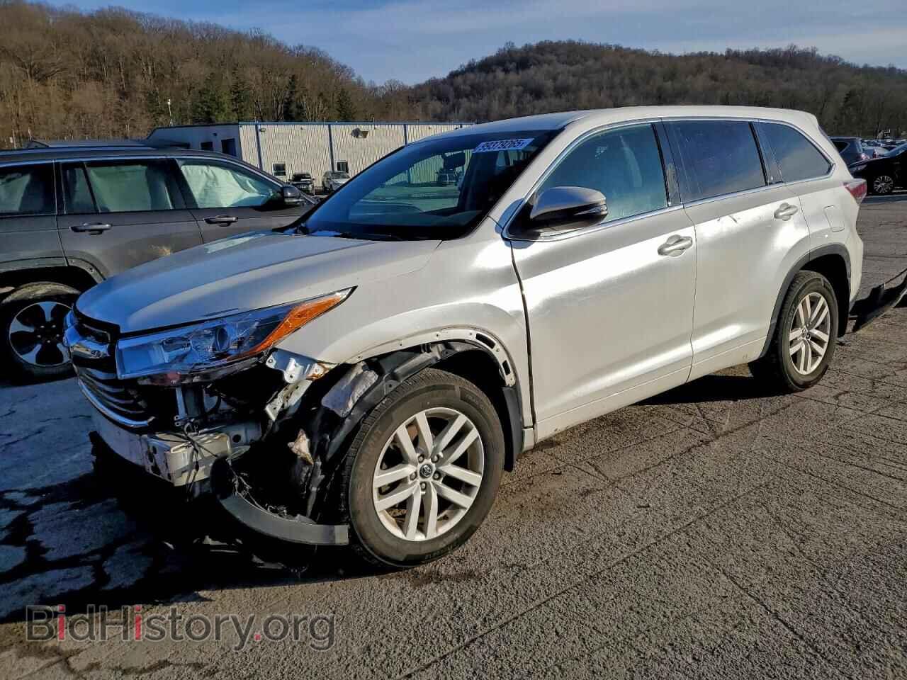Фотография 5TDBKRFH5GS335007 - TOYOTA HIGHLANDER 2016