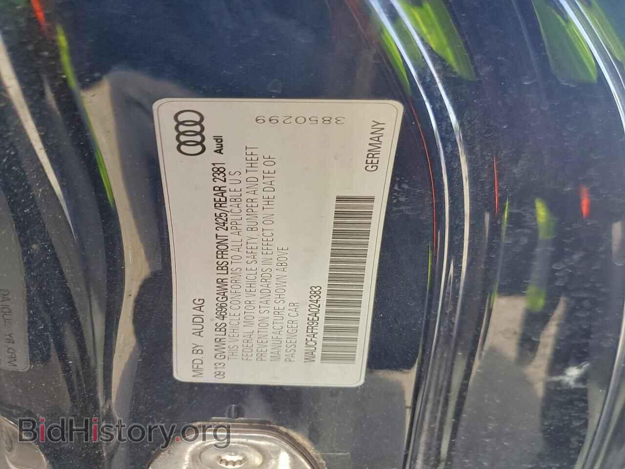 2014 AUDI A5 - VIN: WAUCFAFR9EA024383 - Photo 12