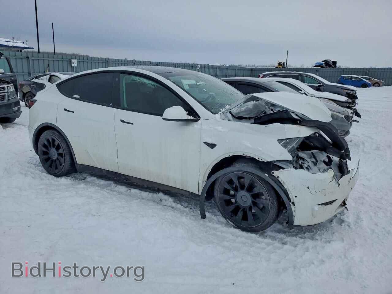 2021 TESLA MODEL Y - VIN: 5YJYGAEE9MF183284 - Фото 4