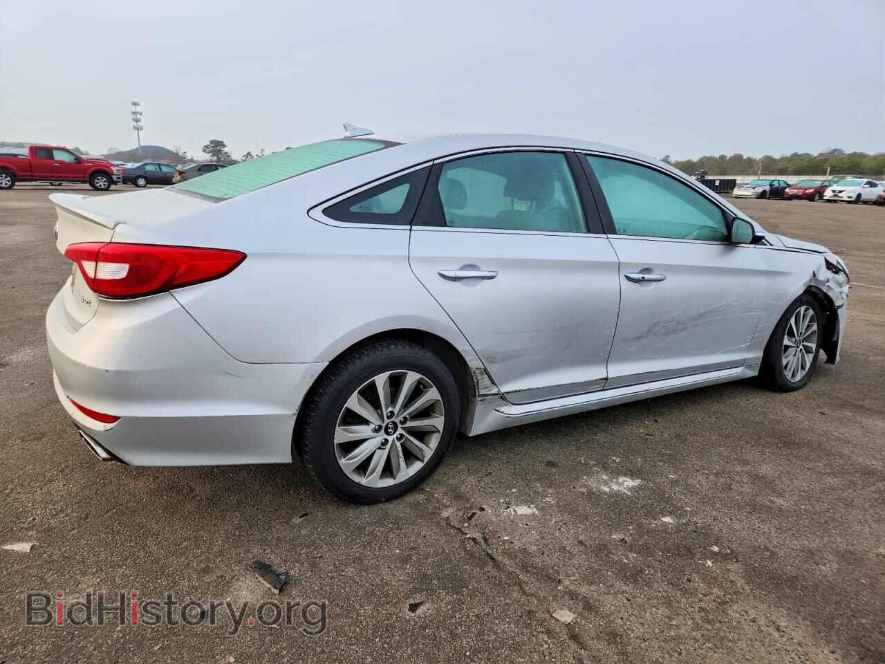 2017 HYUNDAI SONATA - VIN: 5NPE34AF2HH546689 - Фото 3