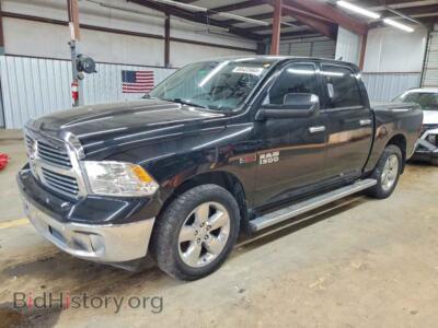 2015 RAM 1500 SLT, black — VIN 1C6RR6LM2FS623204, Copart