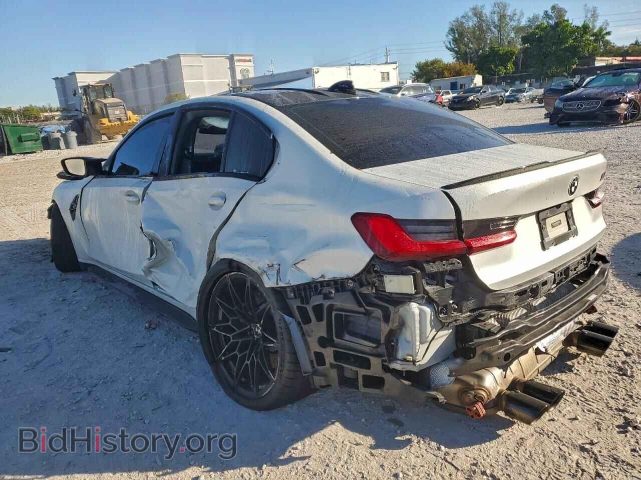 2021 BMW M3 - VIN: WBS33AY03MFL45078 - Фото 2