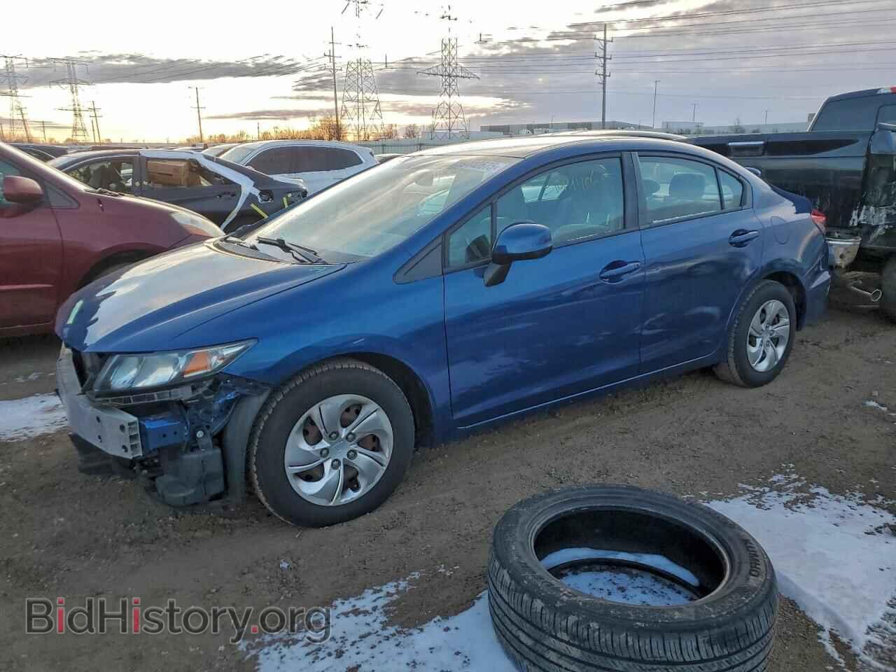 Photo 19XFB2E57DE010204 - HONDA CIVIC 2013