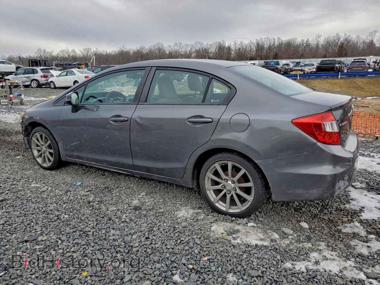 2012 HONDA CIVIC - VIN: 2HGFB2F50CH566583 - Фото 2
