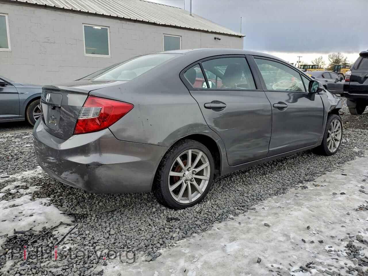 2012 HONDA CIVIC - VIN: 2HGFB2F50CH566583 - Фото 3