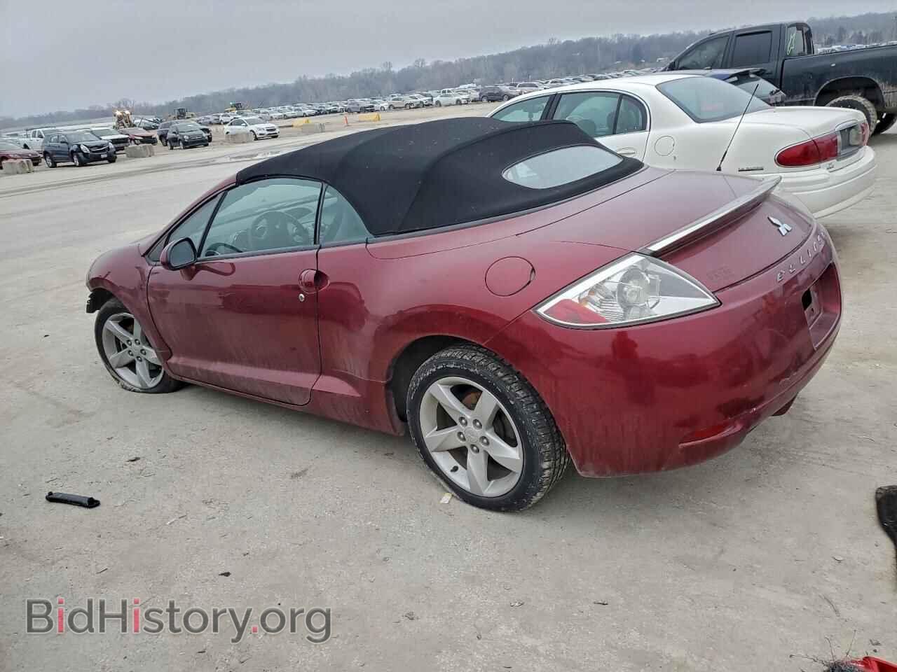 2007 MITSUBISHI ECLIPSE - VIN: 4A3AL25F57E061455 - Фото 2