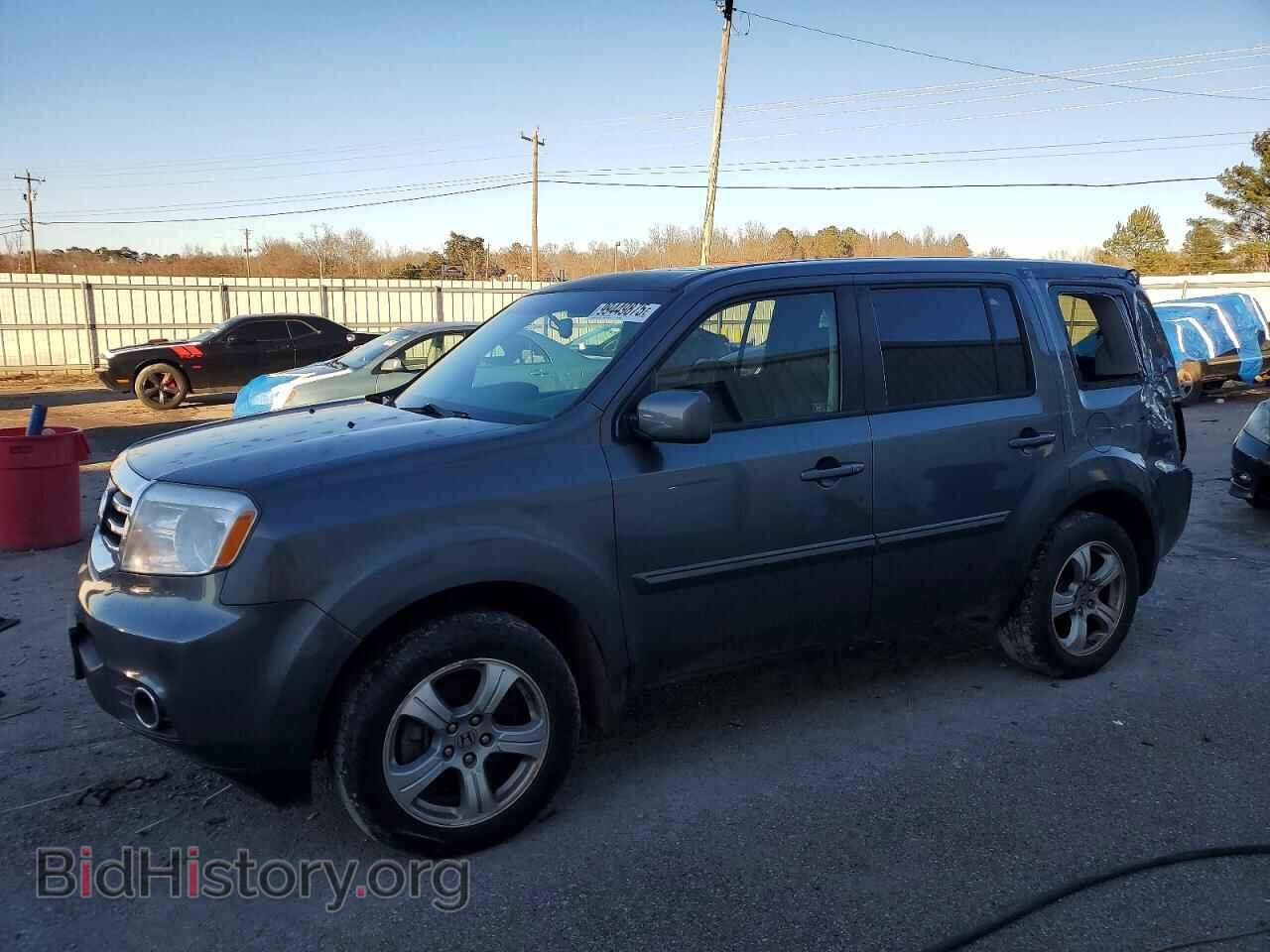Photo 5FNYF3H58CB008355 - HONDA PILOT 2012