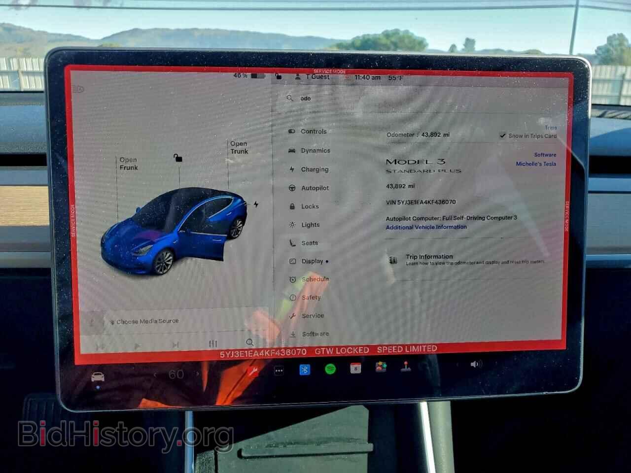 2019 TESLA MODEL 3 - VIN: 5YJ3E1EA4KF436070 - Photo 9