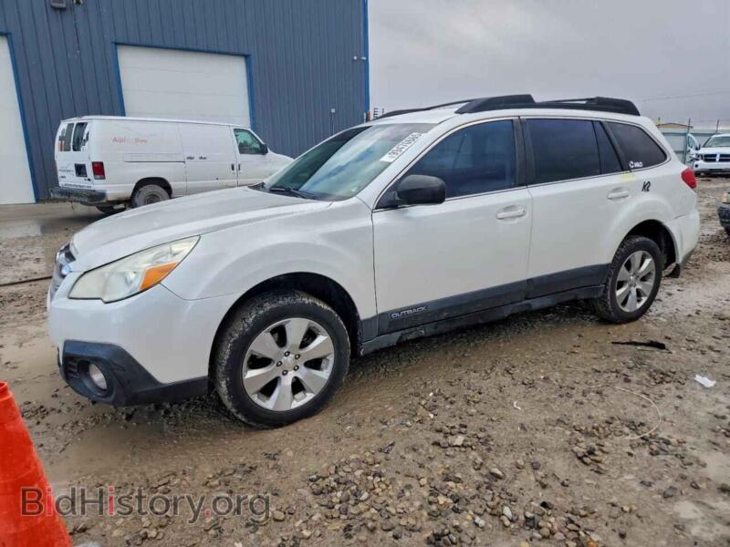 2014 Subaru OUTBACK 2.5I (VIN 4S4BRBAC2E3246357) — фото 1 из 14, Copart, повреждение: задняя часть