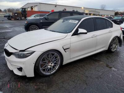 2018 BMW M3, white — VIN WBS8M9C58J5J79100, Copart